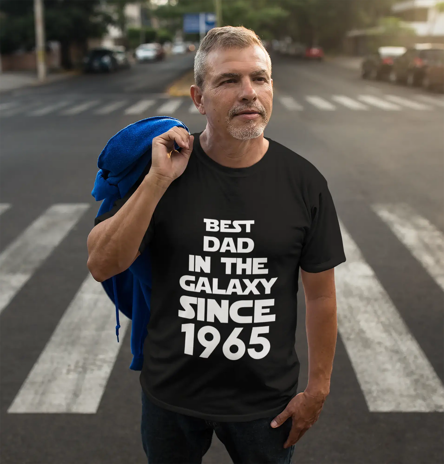 Best Dad, 1965 Best Dad Men's T shirt Black Birthday Gift 00112