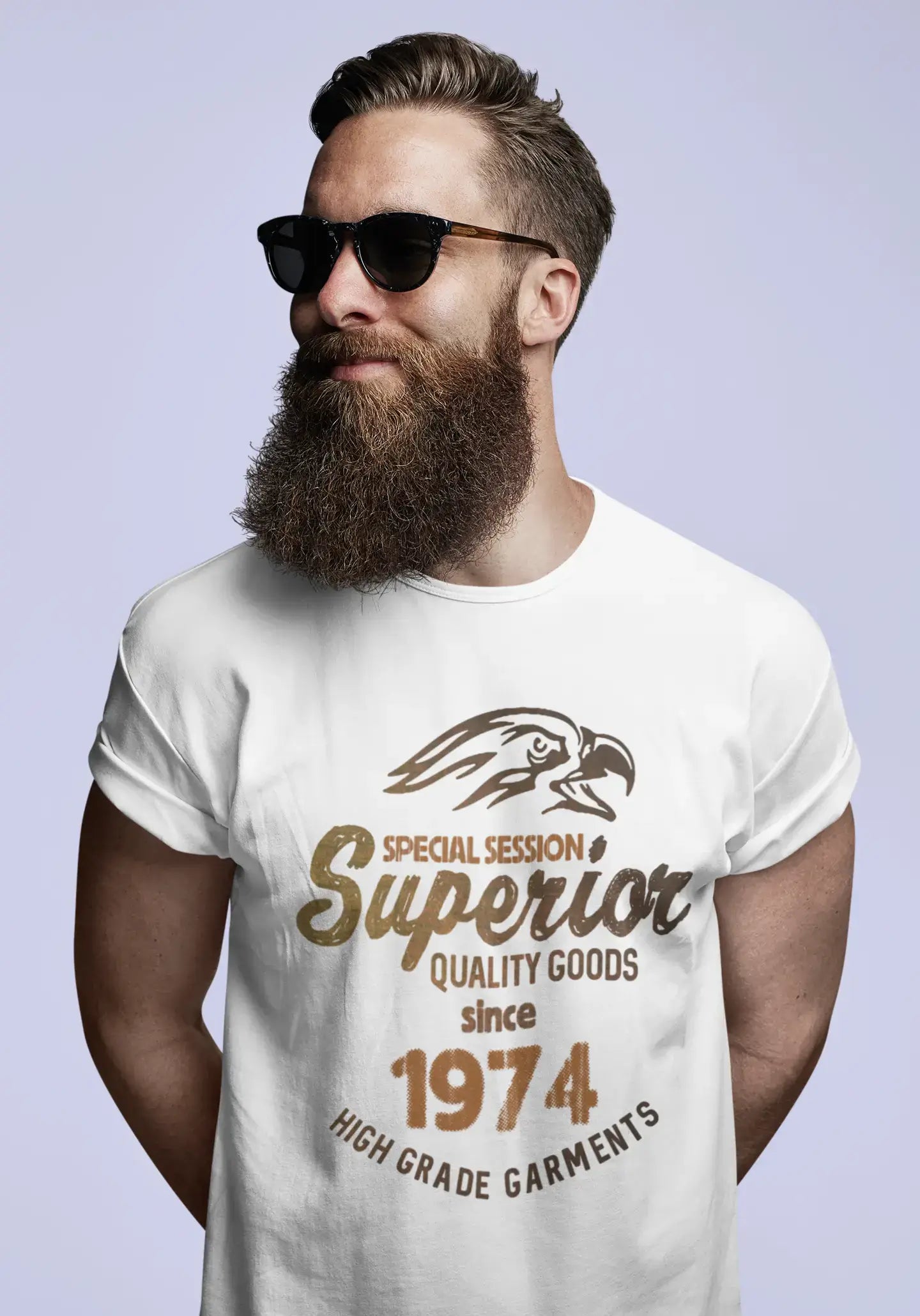 Homme Tee Vintage T Shirt 1974, Special Sessions Superior Since 1974