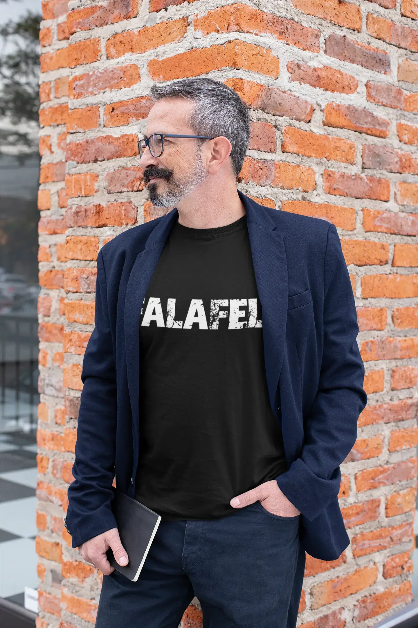 falafel Men's Vintage T shirt Black Birthday Gift 00555