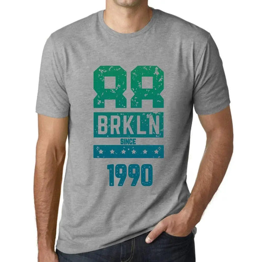 Men's Graphic T-Shirt Brkln Since 1990 34th Birthday Anniversary 34 Year Old Gift 1990 Vintage Eco-Friendly Short Sleeve Novelty Tee