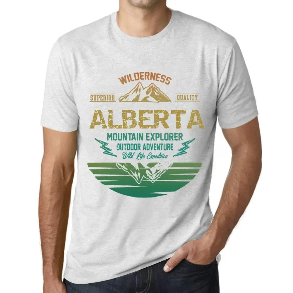 Men's Graphic T-Shirt Outdoor Adventure, Wilderness, Mountain Explorer Alberta Eco-Friendly Limited Edition Short Sleeve Tee-Shirt Vintage Birthday Gift Novelty