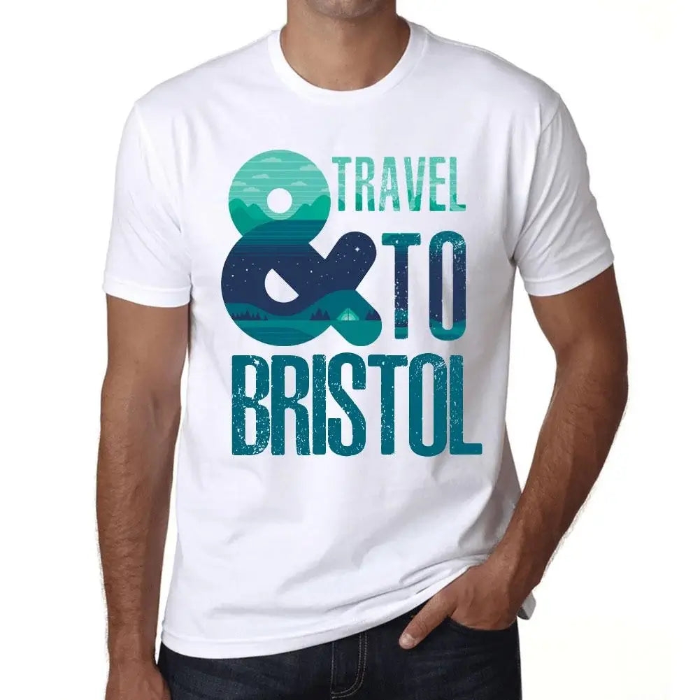 Men's Graphic T-Shirt And Travel To Bristol Eco-Friendly Limited Edition Short Sleeve Tee-Shirt Vintage Birthday Gift Novelty