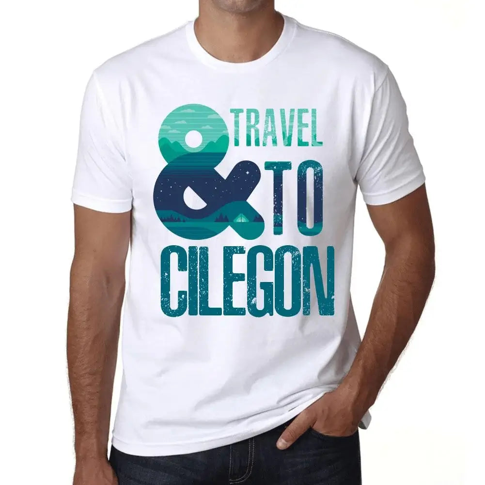 Men's Graphic T-Shirt And Travel To Cilegon Eco-Friendly Limited Edition Short Sleeve Tee-Shirt Vintage Birthday Gift Novelty