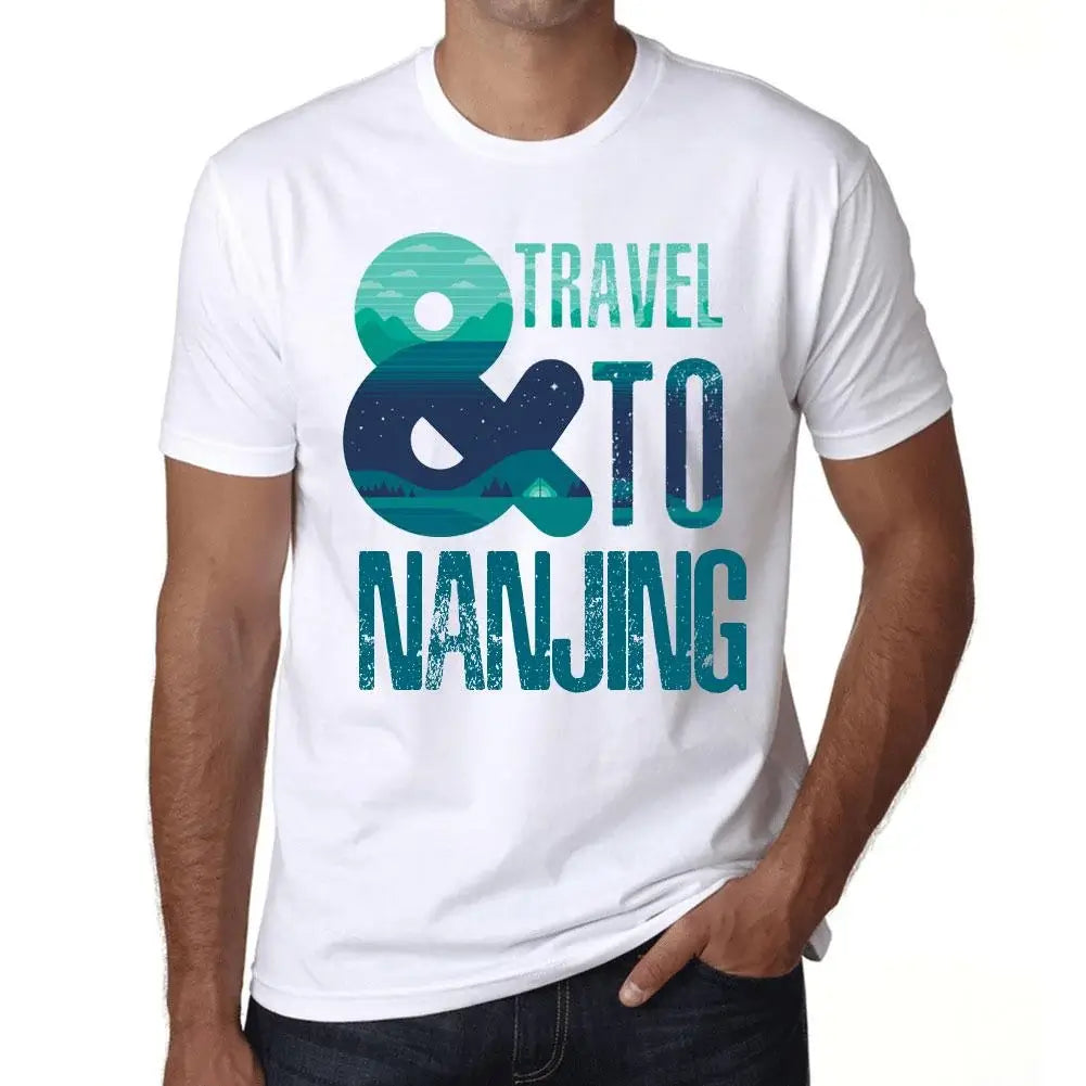 Men's Graphic T-Shirt And Travel To Nanjing Eco-Friendly Limited Edition Short Sleeve Tee-Shirt Vintage Birthday Gift Novelty