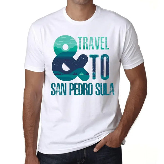 Men's Graphic T-Shirt And Travel To San Pedro Sula Eco-Friendly Limited Edition Short Sleeve Tee-Shirt Vintage Birthday Gift Novelty