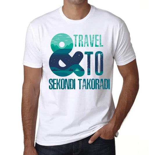 Men's Graphic T-Shirt And Travel To Sekondi Takoradi Eco-Friendly Limited Edition Short Sleeve Tee-Shirt Vintage Birthday Gift Novelty