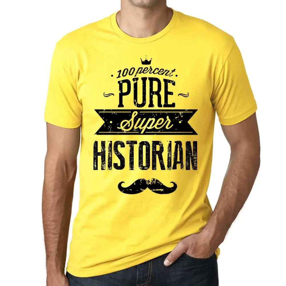 Men's Graphic T-Shirt 100% Pure Super Historian Eco-Friendly Limited Edition Short Sleeve Tee-Shirt Vintage Birthday Gift Novelty