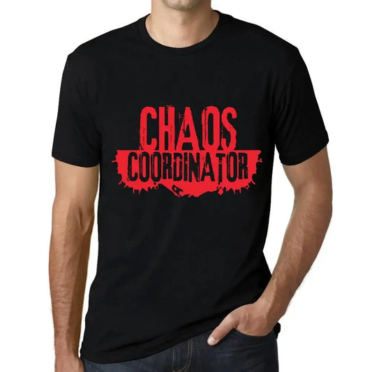 Men's Graphic T-Shirt Chaos Coordinator Eco-Friendly Limited Edition Short Sleeve Tee-Shirt Vintage Birthday Gift Novelty