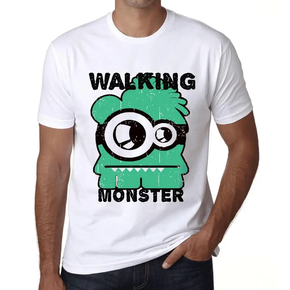 Men's Graphic T-Shirt Walking Monster Eco-Friendly Limited Edition Short Sleeve Tee-Shirt Vintage Birthday Gift Novelty