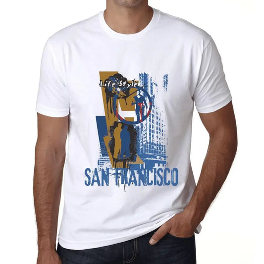 Men's Graphic T-Shirt San Francisco Lifestyle Eco-Friendly Limited Edition Short Sleeve Tee-Shirt Vintage Birthday Gift Novelty