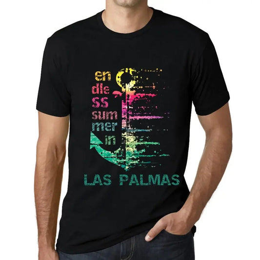Men's Graphic T-Shirt Endless Summer In Las Palmas Eco-Friendly Limited Edition Short Sleeve Tee-Shirt Vintage Birthday Gift Novelty