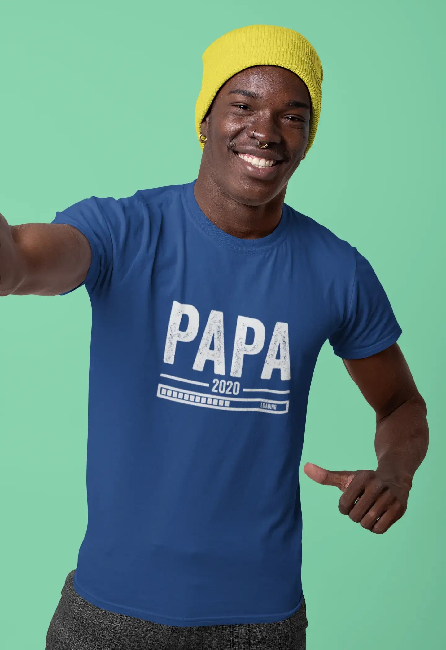 ULTRABASIC - Graphic Men's Papa Loading T-Shirt Gift Ideas