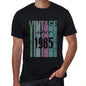 1985, Vintage Since 1985 Men's T-shirt Black Birthday Gift 00502 - ultrabasic-com