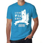 2019 Living Wild Since 2019 Mens T-Shirt Blue Birthday Gift 00499 - Blue / X-Small - Casual