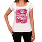 2027 Printed Birthday White Womens Short Sleeve Round Neck T-Shirt 00284 - White / Xs - Casual