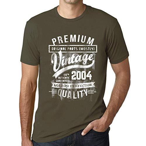 Ultrabasic - Homme T-Shirt Graphique 2004 Aged to Perfection Tee Shirt Cadeau d'anniversaire