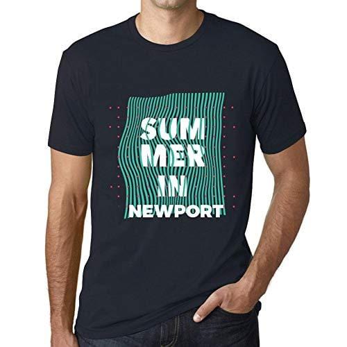 Ultrabasic - Homme Graphique Summer in Newport Marine