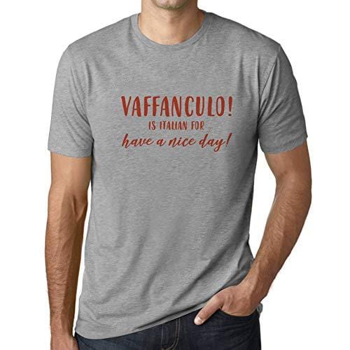 Ultrabasic - Homme T-Shirt Graphique Vaffanculo is Italian for Have a Nice Day