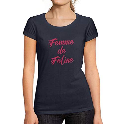 Ultrabasic - Tee-Shirt Femme Manches Courtes Femme de Feline