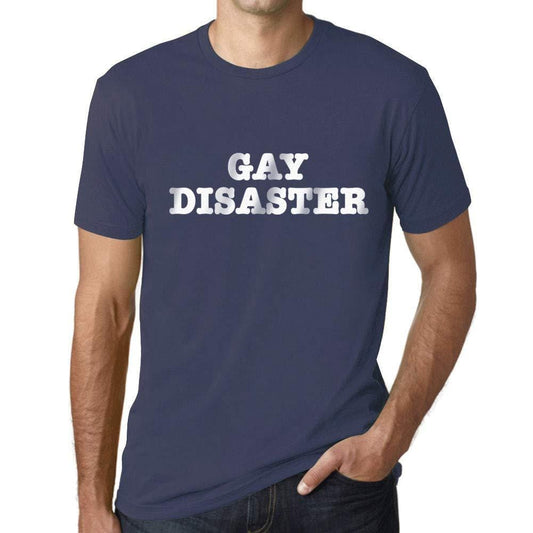 Ultrabasic Homme T-Shirt Graphique LGBT Gay Disaster Denim