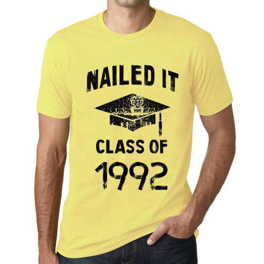 Homme T Shirt Graphique Imprimé Vintage Tee Nailed it Class of 1992