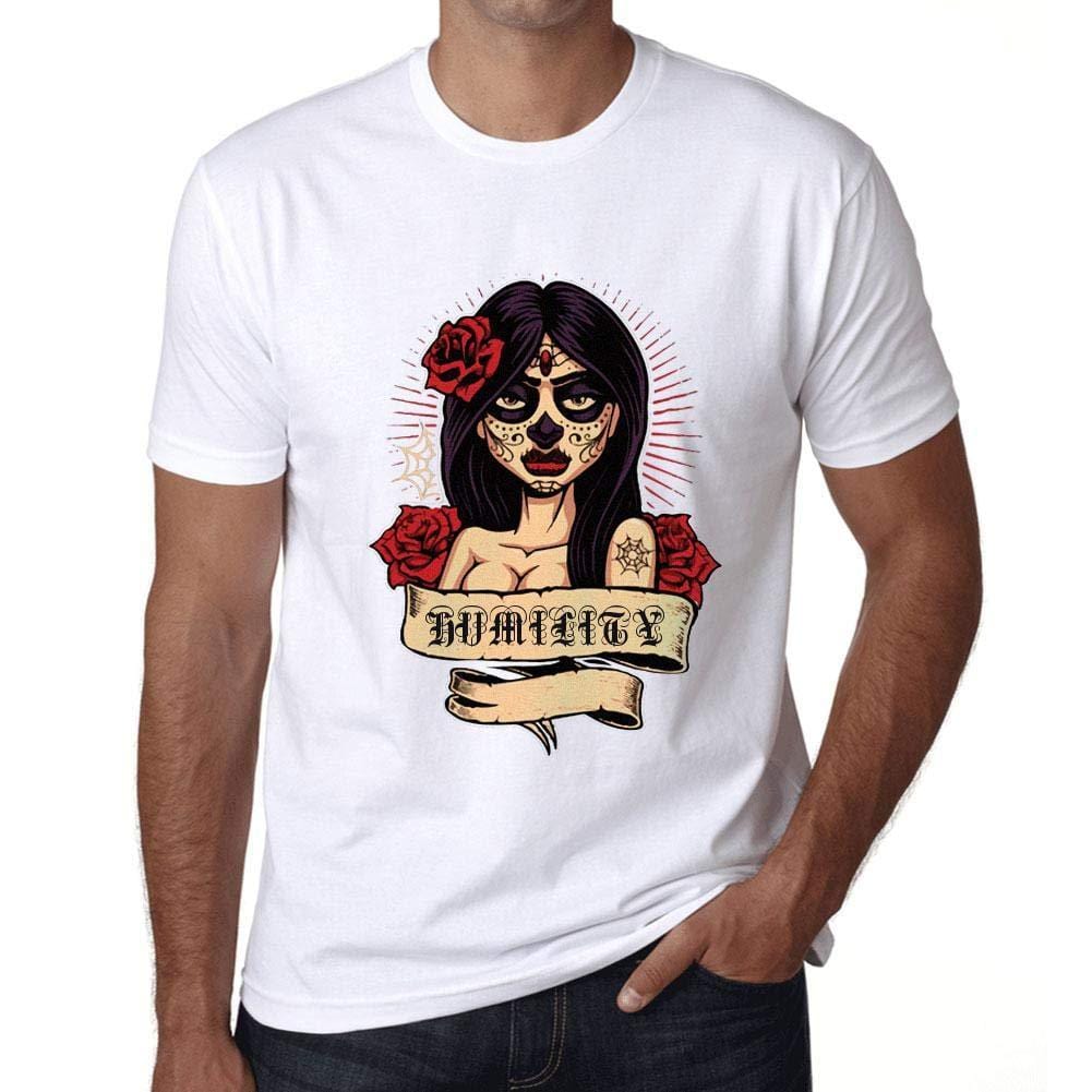 Ultrabasic - Homme T-Shirt Graphique Women Flower Tattoo Humility