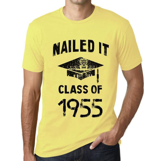 Homme T Shirt Graphique Imprimé Vintage Tee Nailed it Class of 1955