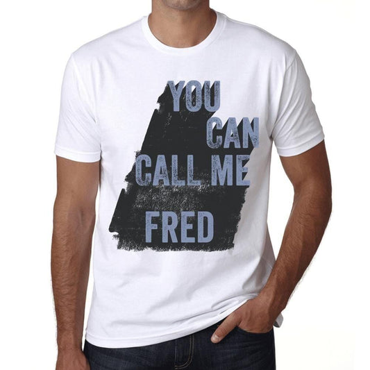 Homme Tee Vintage T Shirt Fred, You Can Call Me Fred