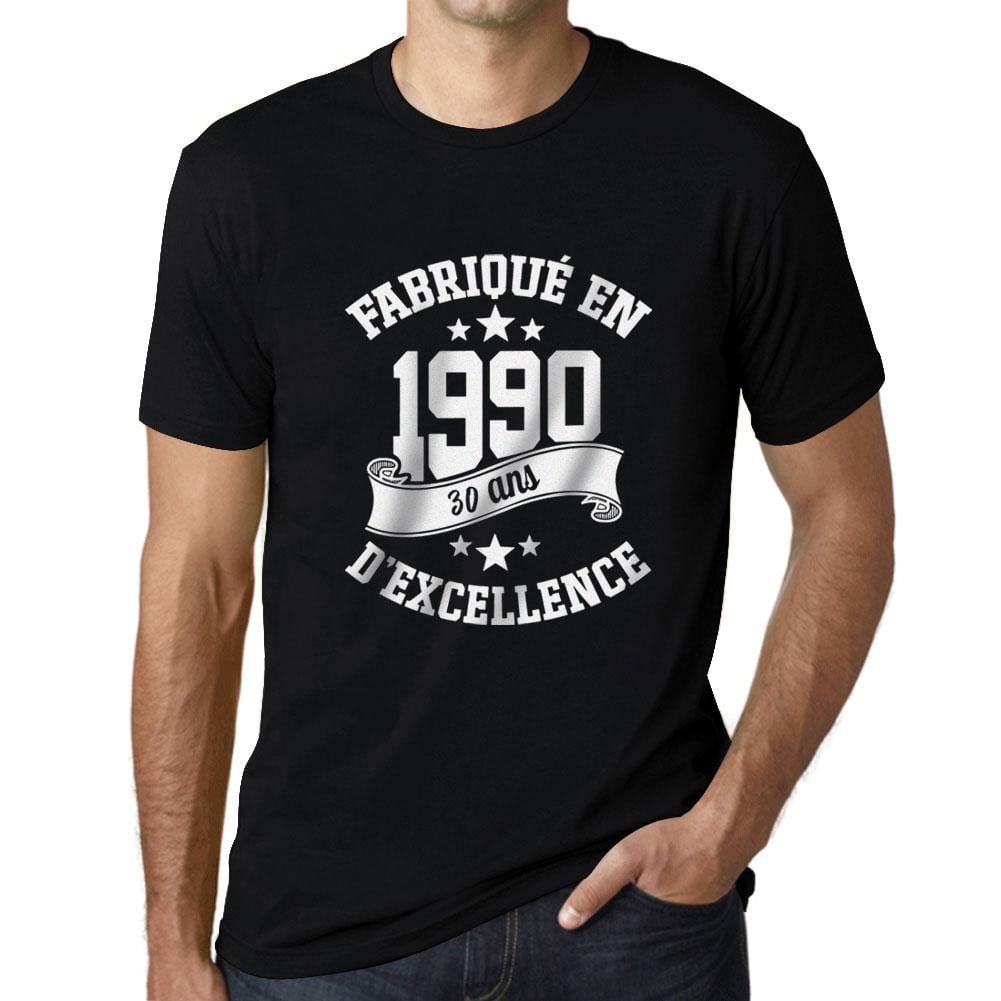 Men's Graphic Fabriqué en 1990, 30 Ans d'être Génial T-Shirt