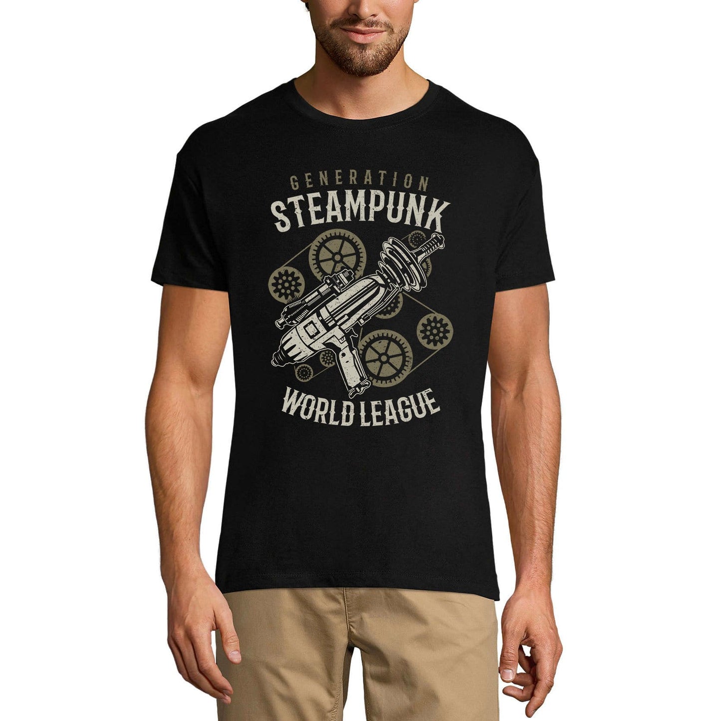 ULTRABASIC Men's T-Shirt Generation Steampunk World League - Weapon Tee Shirt