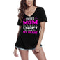 ULTRABASIC Women's T-Shirt Soccer Mom If You Think My Hands Are Full You Should See My Heart