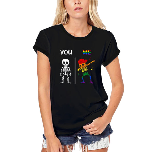 ULTRABASIC Women's Organic T-Shirt You Me - Funny LGBT Pride