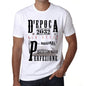 Aged to Perfection, Italian, 2032, White, Men's Short Sleeve Round Neck T-shirt, gift t-shirt 00357 - Ultrabasic