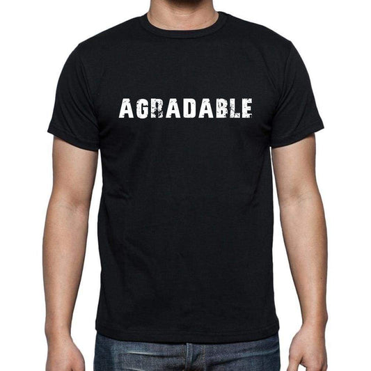 Agradable Mens Short Sleeve Round Neck T-Shirt - Casual