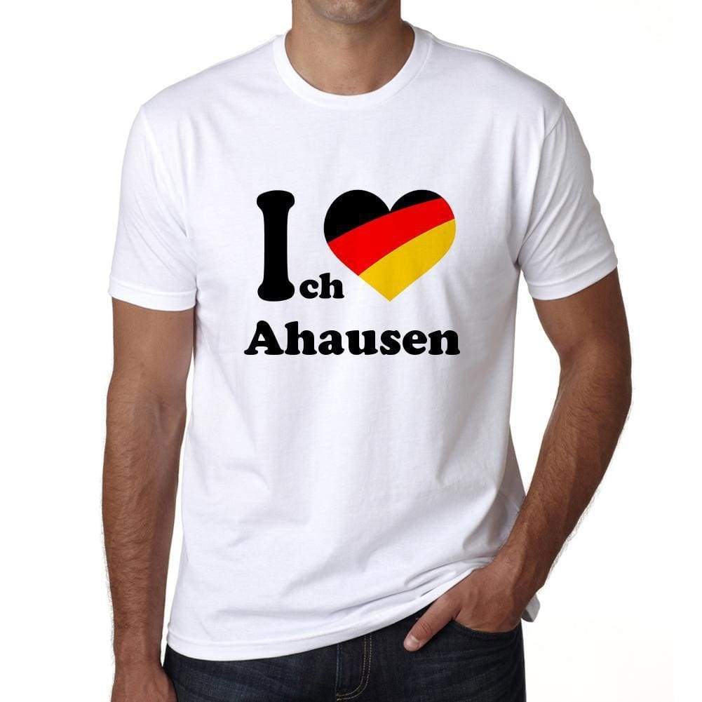 Ahausen Mens Short Sleeve Round Neck T-Shirt 00005 - Casual