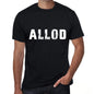 Allod Mens Retro T Shirt Black Birthday Gift 00553 - Black / Xs - Casual
