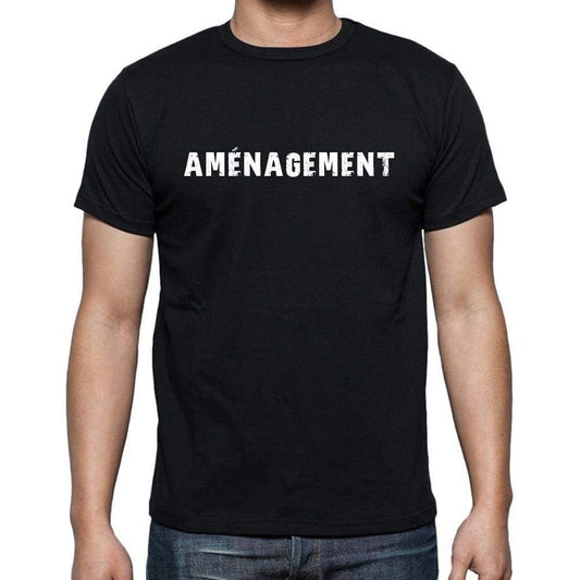 Aménagement French Dictionary Mens Short Sleeve Round Neck T-Shirt 00009 - Casual
