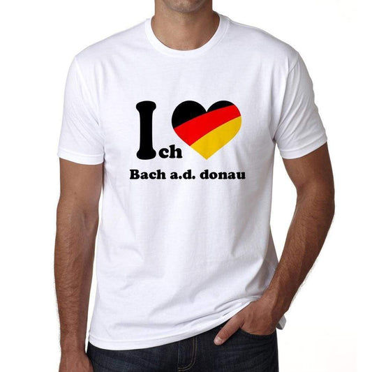 Bach A.d. Donau Mens Short Sleeve Round Neck T-Shirt 00005 - Casual