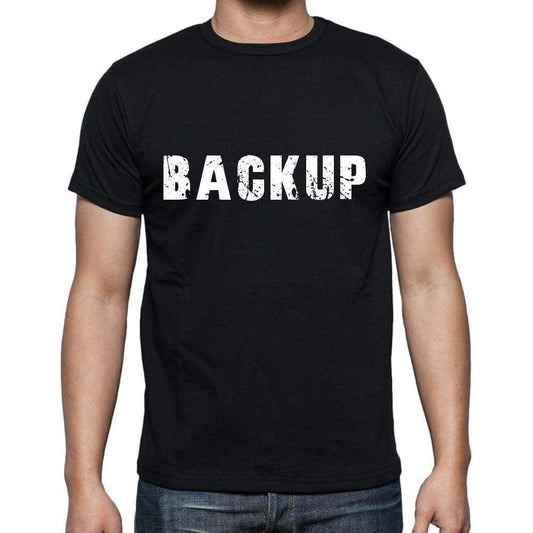 Backup Mens Short Sleeve Round Neck T-Shirt 00004 - Casual
