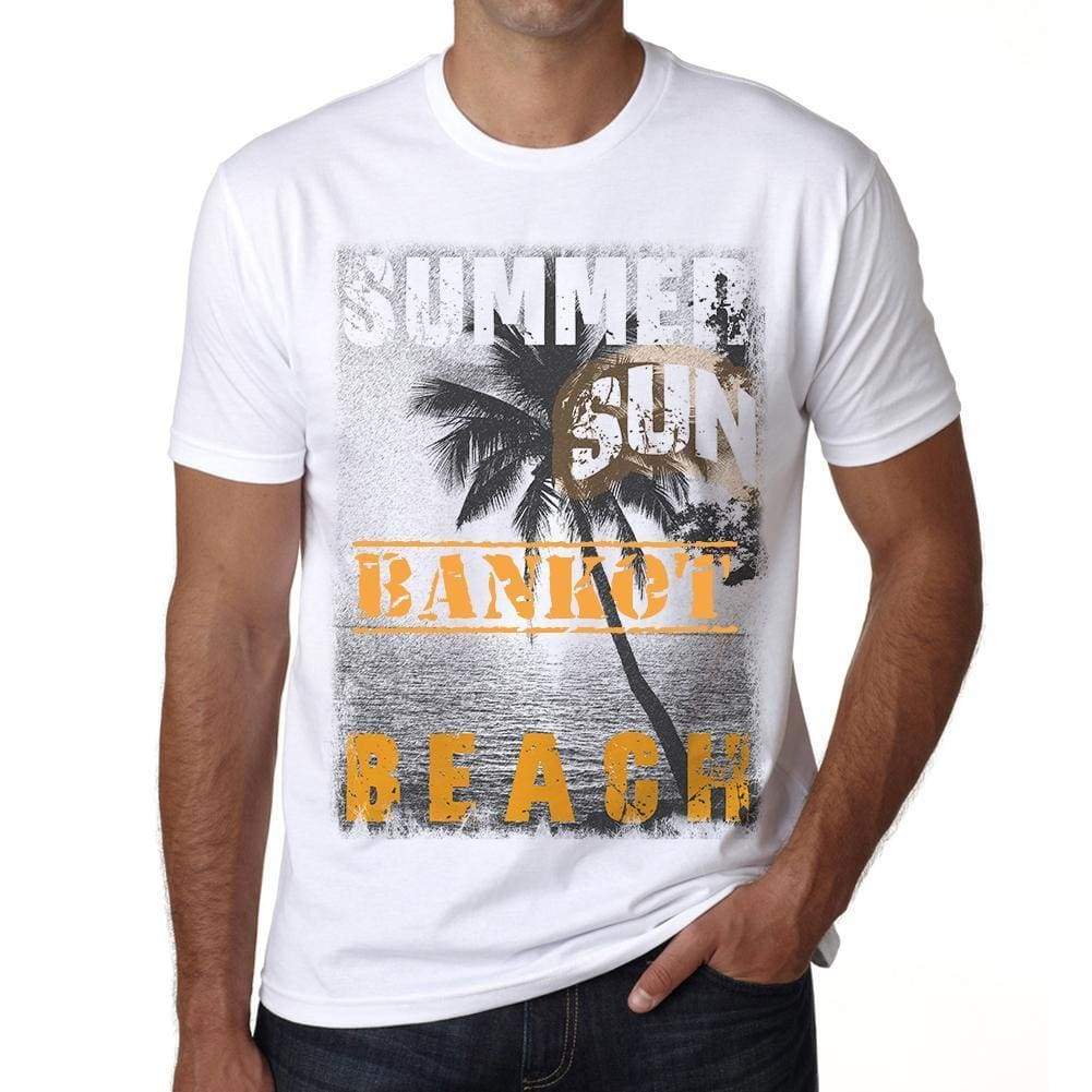 Bankot Mens Short Sleeve Round Neck T-Shirt - Casual