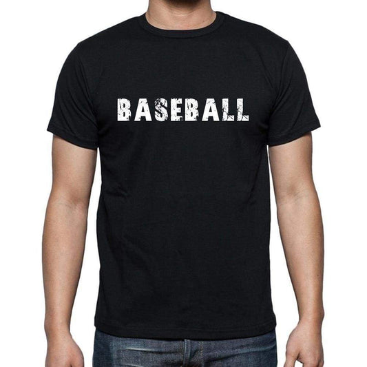 Baseball Mens Short Sleeve Round Neck T-Shirt 00017 - Casual