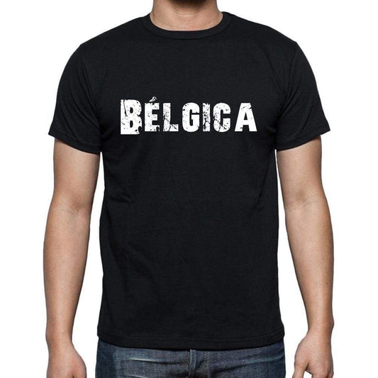 B©Lgica Mens Short Sleeve Round Neck T-Shirt - Casual