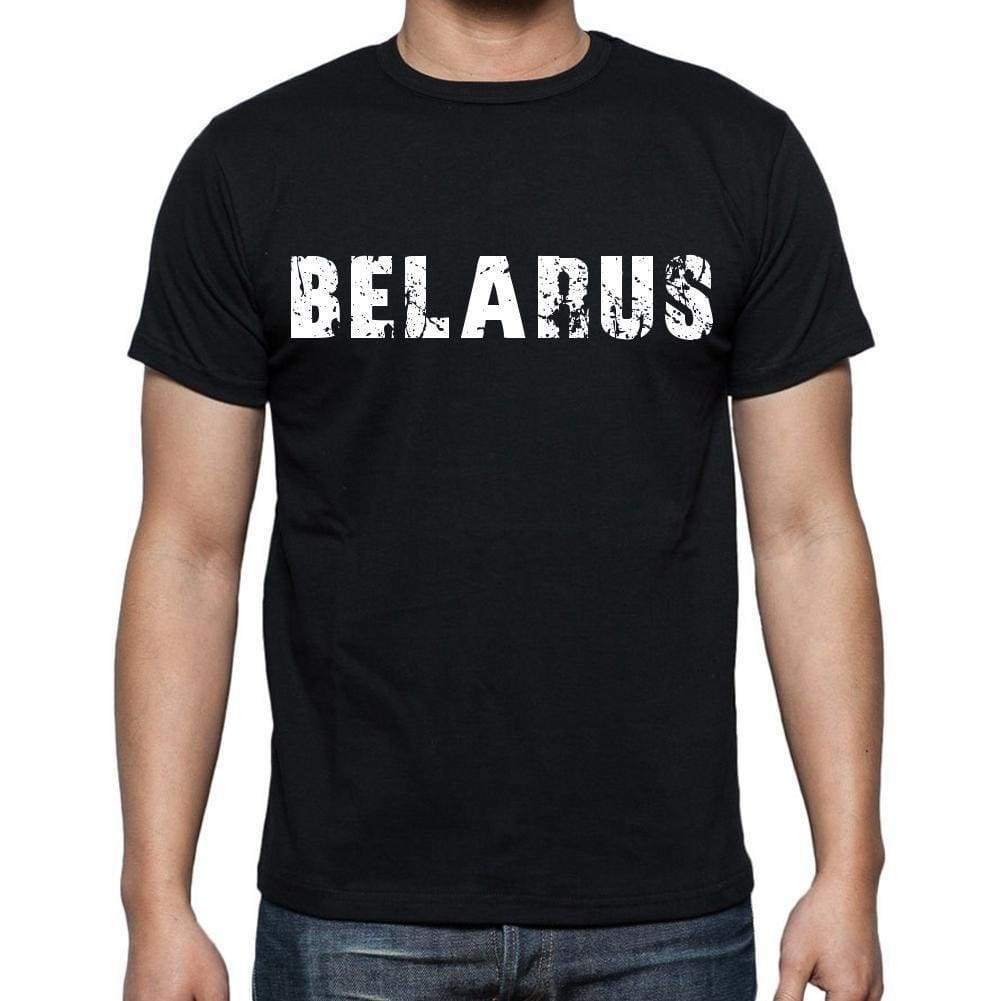Belarus T-Shirt For Men Short Sleeve Round Neck Black T Shirt For Men - T-Shirt