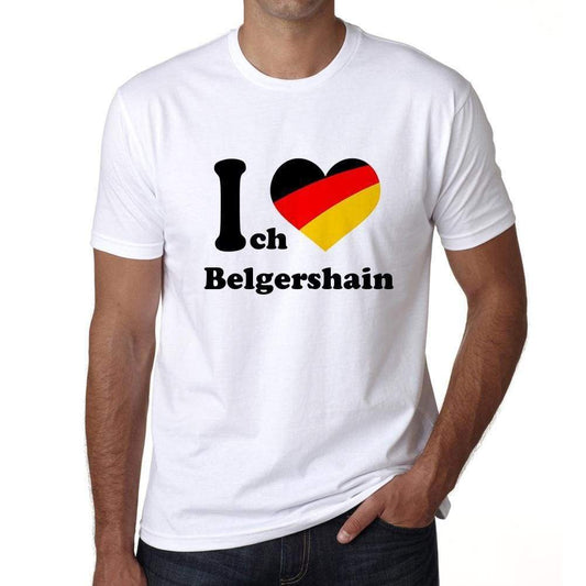 Belgershain Mens Short Sleeve Round Neck T-Shirt 00005 - Casual
