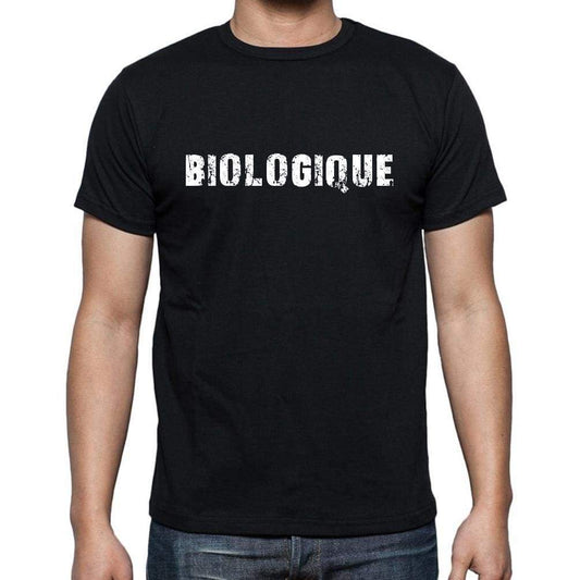 Biologique French Dictionary Mens Short Sleeve Round Neck T-Shirt 00009 - Casual