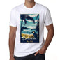 Bolonia Pura Vida Beach Name White Mens Short Sleeve Round Neck T-Shirt 00292 - White / S - Casual