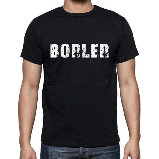 Borler Mens Short Sleeve Round Neck T-Shirt 00003 - Casual