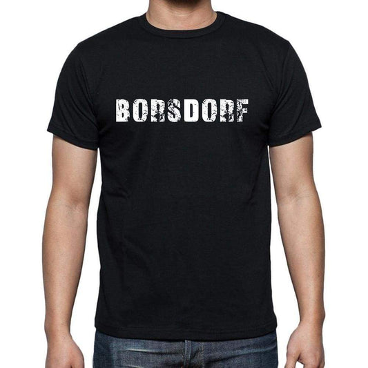 Borsdorf Mens Short Sleeve Round Neck T-Shirt 00003 - Casual