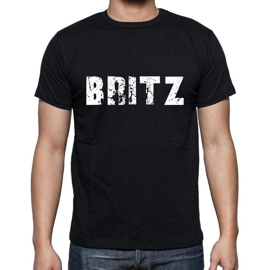 Britz Mens Short Sleeve Round Neck T-Shirt 00003 - Casual