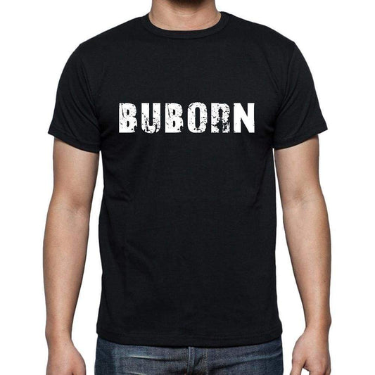 Buborn Mens Short Sleeve Round Neck T-Shirt 00003 - Casual